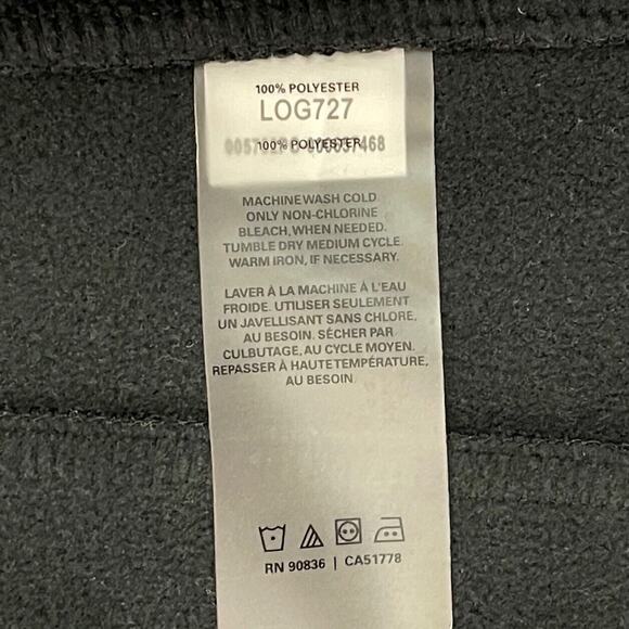 OGIO Grit Fleece Jacket Womens Small Black Knit Full Zip Embroidered Logo - Picture 15 of 16